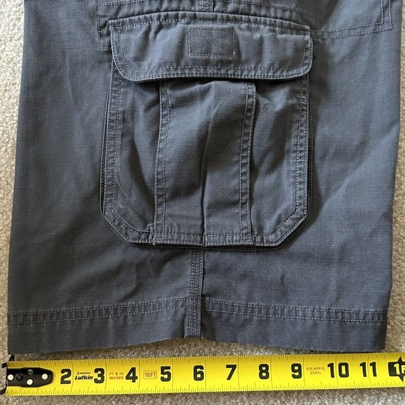Vintage The North Face Mens L Reg Gray‎ Cargo Shorts - Picture 6 of 11
